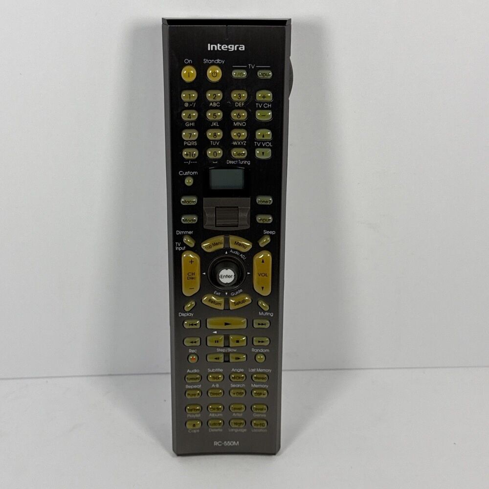 INTEGRA RC-550M HOME AUDIO RECEIVER REMOTE CONTROL DTR-7.4 DTR-8.4 Tested